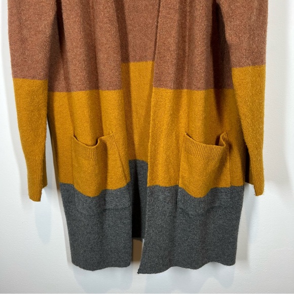 Madewell Kent Striped Cardigan Sweater - Picture 4 of 8